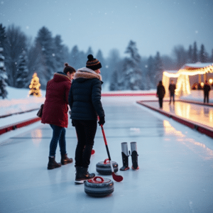Eisstockschießen Veranstaltung