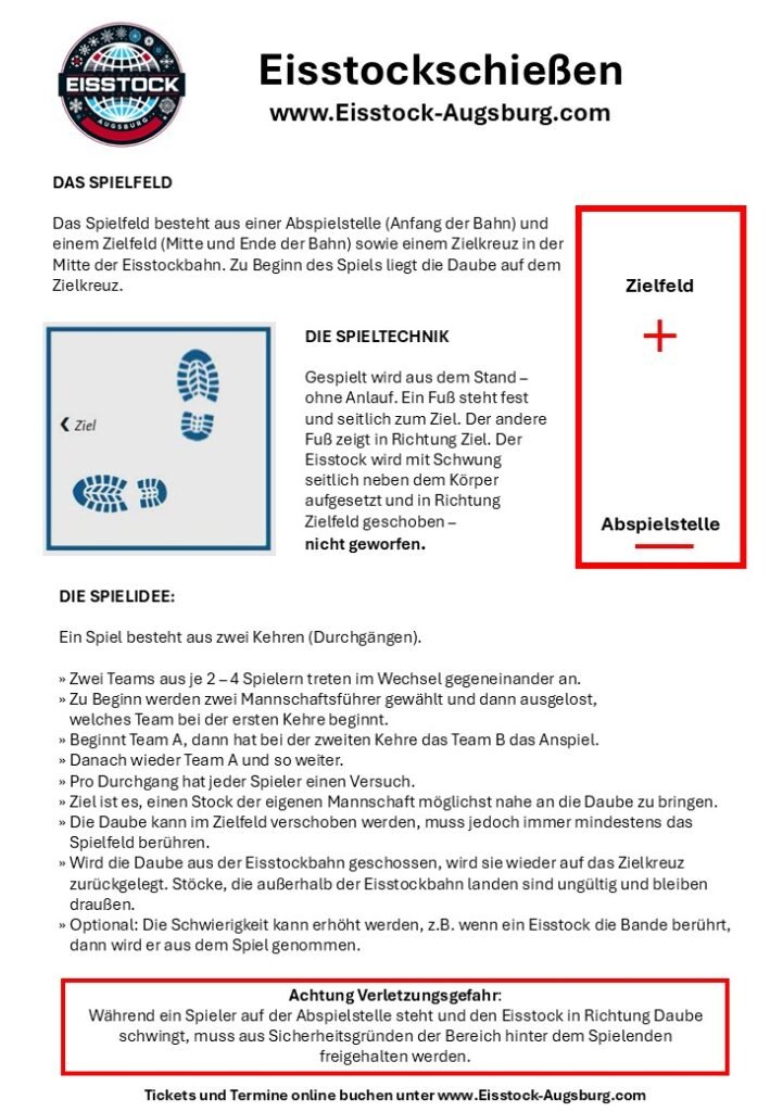 Eisstock schießen